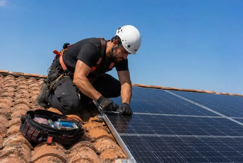 Maintenance et monitoring de panneaux solaires à Serres-Sainte-Marie