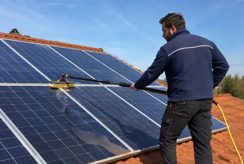 Nettoyage et entretien de panneaux solaires à Serres-Sainte-Marie